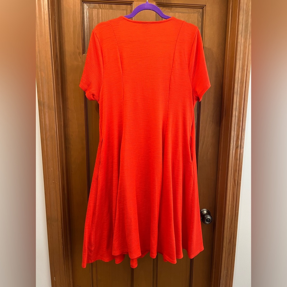 Torrid Vibrant Orange Dress